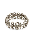 Anello fedina made in italy argento ghirigori